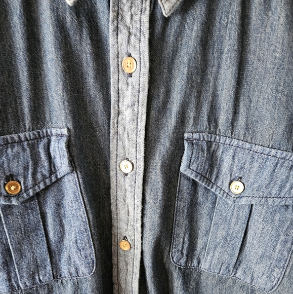 Jones New York 2X Denim shirt - Picture 5 of 8